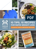 10 Recipes for Rapid Weight Loss
