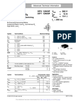 Hiperrf Power Mosfets: Ixfh 12N50F Ixft 12N50F