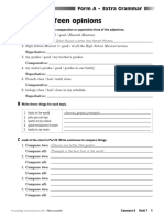 Connect2 Level4 Forma Unit7 Extra Grammar Photocopiable Worksheet