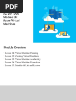 AZ-104T00A Azure Virtual Machines