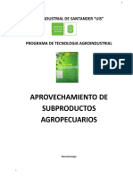 Módulo Aprovechamiento de Subproductos Agropecuarios