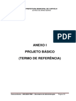 Anexo i - Projeto Basico - Termo de Referencia