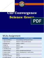 CID Convergence: Science Group