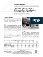 A1 - Essential Nutrients, Feed Classification - Hall Et Al., 2009 PDF