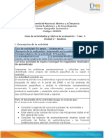 Guia de Actividades y Rúbrica de Evaluación - Unidad 2 - Fase 3 - Análisis