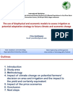 I Putu Santikayasa - The biophisical and an economic model