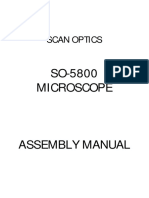 Scan Optics: SO-5800 Microscope