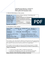 Activities Guide and Evaluation Rubric - Step 1 - COBIT 5 and ITIL v3 Reference Frameworks Introduction