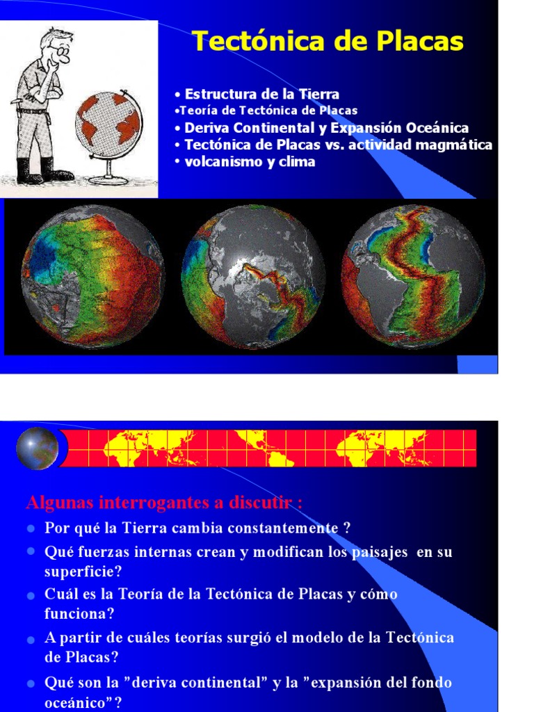 Tectónica de Placas. Características de los límites de la placas. - ppt  descargar