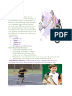 Adaptive Tennis Indea Hyman