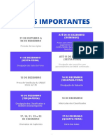 Datas - Importantes - Unisonos