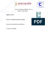 Ejercicios de Transformaciones Lineales Resueltos