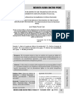 La Queja Por Defecto de Tramitación en El Procedimiento Disciplinario Policial - Autor José María Pacori Cari