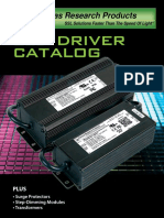 Led Driver Catalog: Thomas Research Products