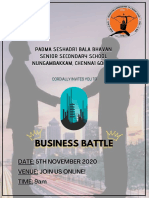 Business Battle Brochure 