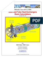 Shell and Tube Heat Exchangers