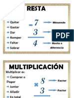 Operaciones Basicas Matemáticas PDF