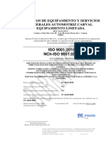 CERTIFICACION ISO 9001-2015