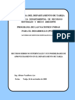 Libro RRHH Superficiales de Tarija PDF