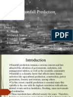 Rainfall Prediction Project