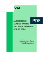 Republic Act No. 9262 Violence Against Women and Children PDF