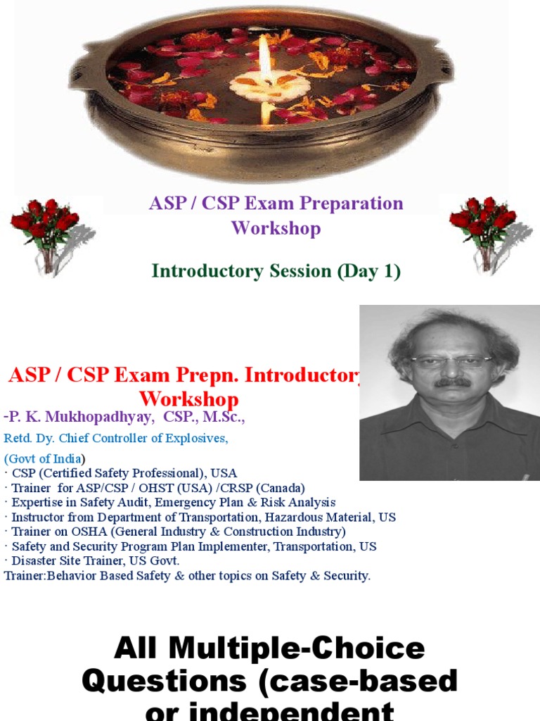 Csp Prep Workshop _ Certified Safety Professional Csp – IYAGFG