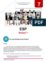 ESP 7 Module 1 Lesson 1
