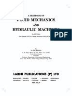 Hydraulic Machines by RK Banasl TOC