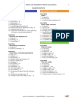 Building Code For Concrete TOC PDF