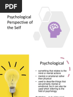 4 - Psychological Perspective of The Self PDF