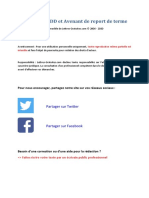 Modèle de CDD Et Avenant de Report de Terme: Partager Sur Twitter