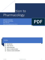 Introduction To Pharmacology PDF