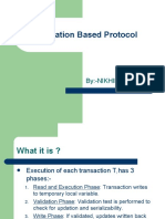 Validation Based Protocol