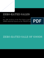 Zero-Rated Sales PDF