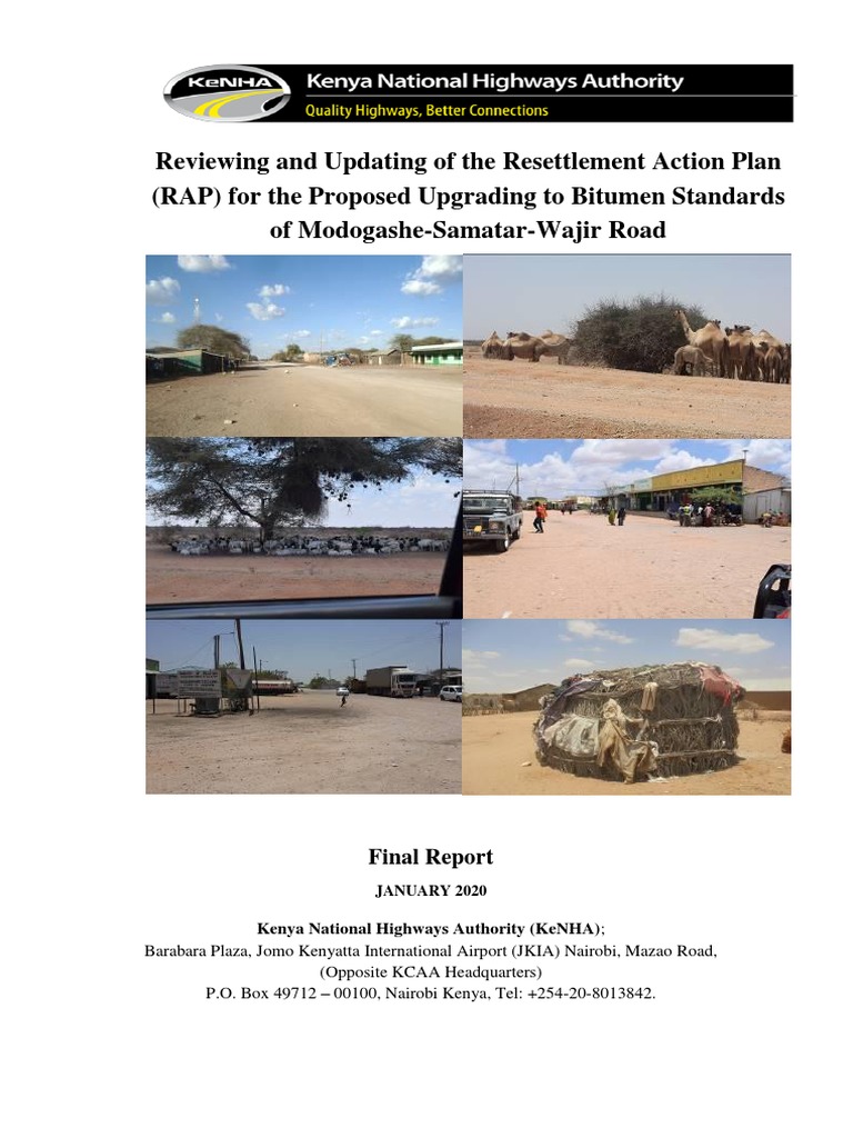 RAP Upgrading of Modogashe-Wajir Road | PDF | Eminent Domain | Road