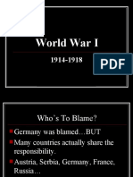 World War I PowerPoint
