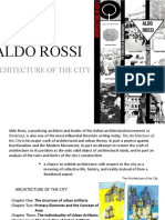 Aldo Rossi: Architecture of The City