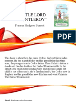"Little Lord Fauntleroy": Frances Hodgson Burnett