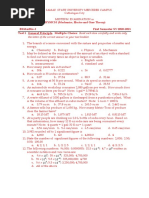 Mid-Term Exam in BSMarBio 1