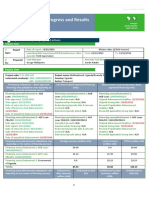 Implementation Progress and Results Report (IPR)