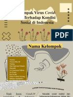 Dampak Virus Covid-Sosial Di Indonesia: 19 Terhadap Kondisi