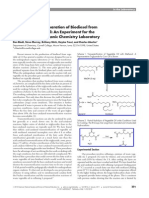 Acid catalyzed preparation