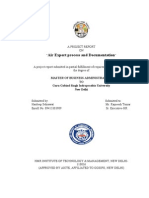 Air Export Process and Documentation