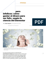 Millonarios Pero Infelices - Cómo Gastar El Dinero para Ser Feliz, Según La Ciencia Del Bienestar - Infobae PDF