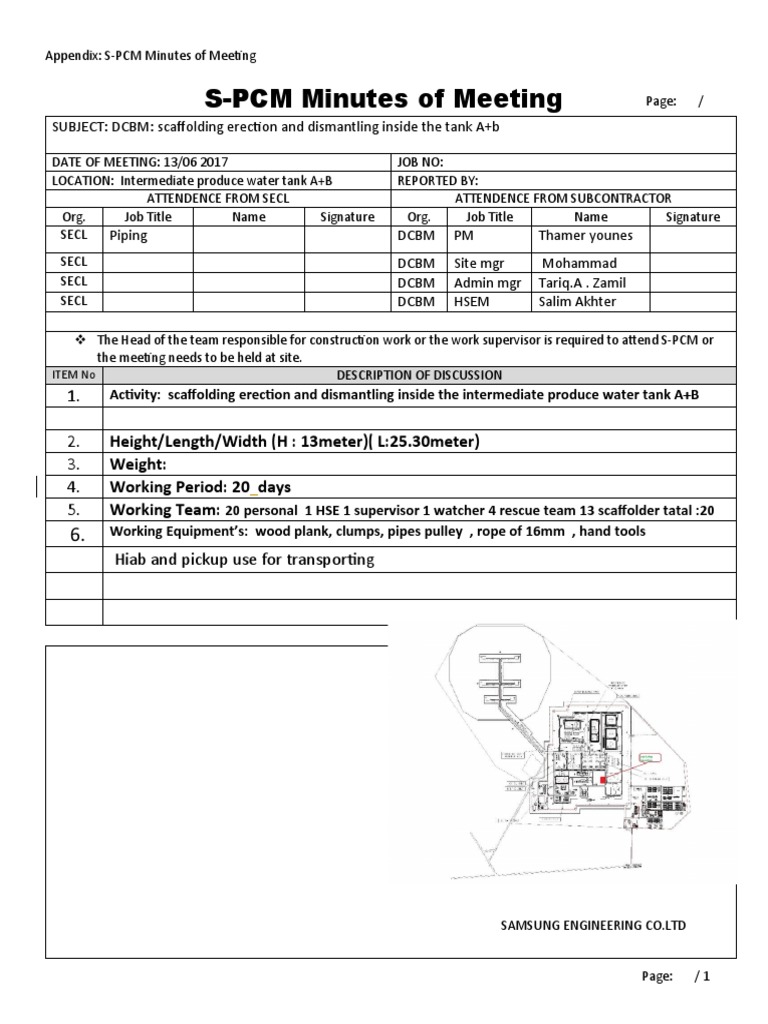 Produce Water Tank S.PCM | PDF | Scaffolding | Personal Protective ...
