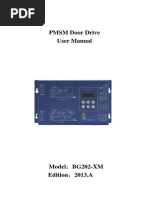 PMSM Door Drive User Manual