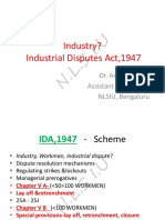 Industry? Industrial Disputes Act, 1947: N.L.S I.U
