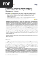 Energies: Comparative Analysis of Lithium-Ion Battery Resistance Estimation Techniques For Battery Management Systems