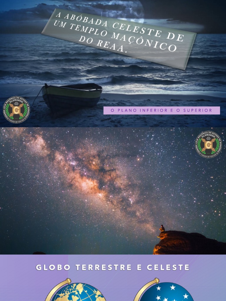 A Abóbada Celeste de Um Templo Maçônico Do REAA (V1) PDF | PDF ...