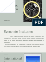 10 - Lesson 10 Economic Institution